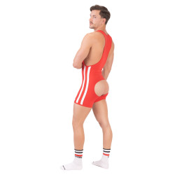 Barcode Berlin Singlet Backless DASTIN Rouge